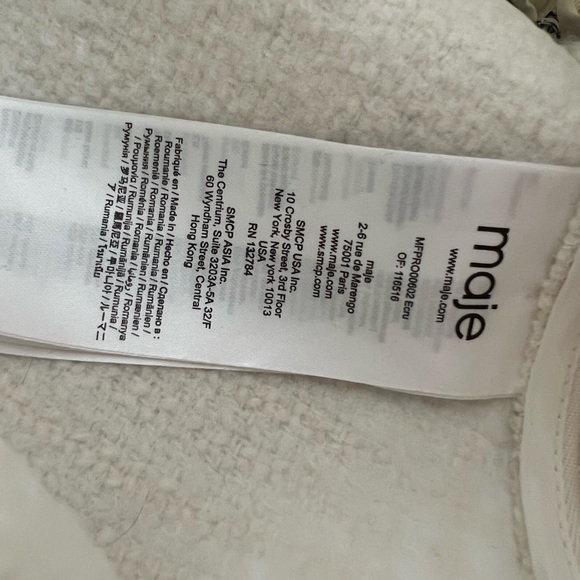 Authentic Maje tweed dress in size small - Picture 6 of 8